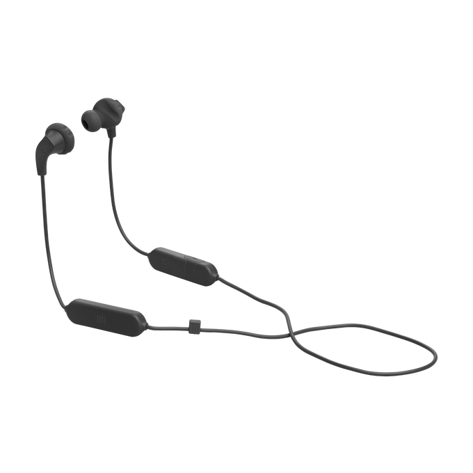 JBL Endurance Run 2 Wireless - Black - Waterproof Wireless In-Ear Sport Headphones - Hero image number null
